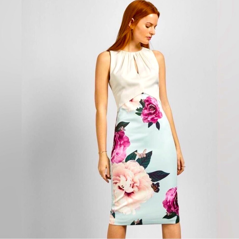 Ted Baker Floral dress, size 2 in Ted Baker size or a 6 US